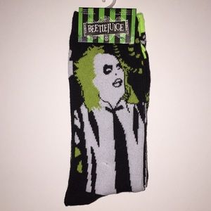 Beetlejuice 2 pack crew socks